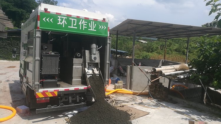 红坪镇污泥干湿分离技术